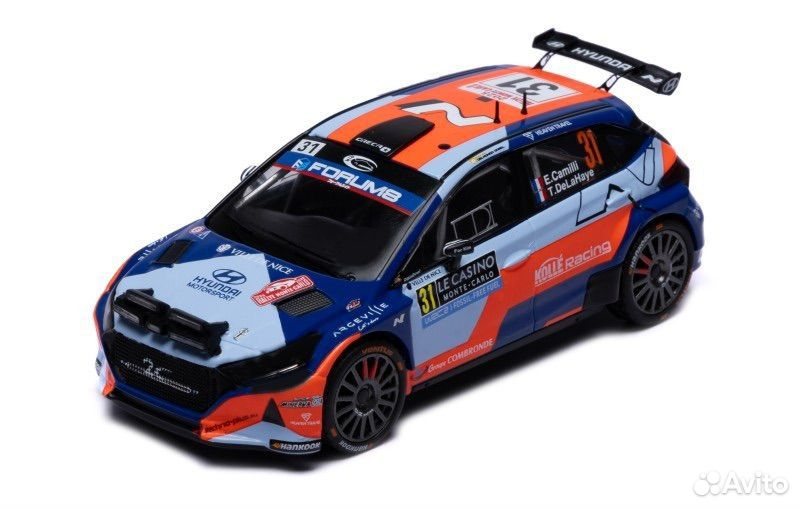 Коллекционная модель Hyundai i20 N Rally2 #31 2025 1:43 IXO