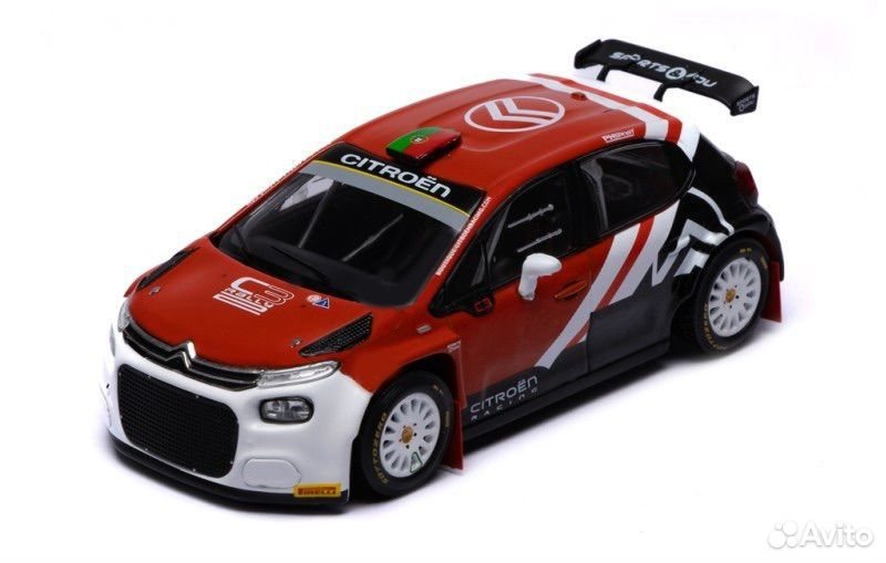 Коллекционная модель Citroen C3 Rally2 "PH Sport" 2025 1:43 IXO