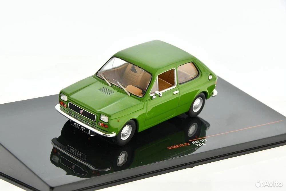 Коллекционная модель Fiat 127 1972 Green 1:43 IXO