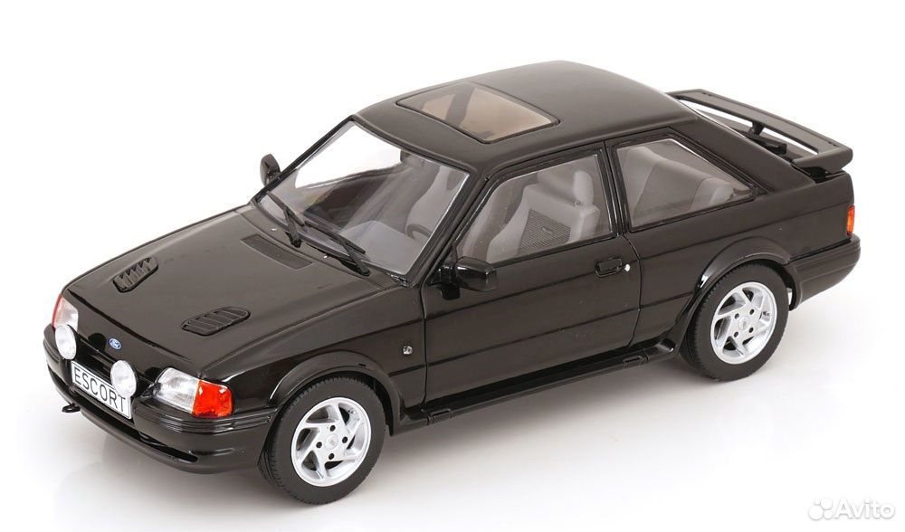 Коллекционная модель Ford Escort Mk. IV RS Turbo S2 1990 Black 1:18