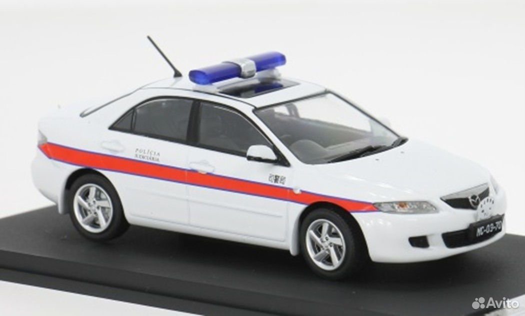Коллекционная модель Mazda 6 "Macau Police" (полиция Макао) 2003 1:43