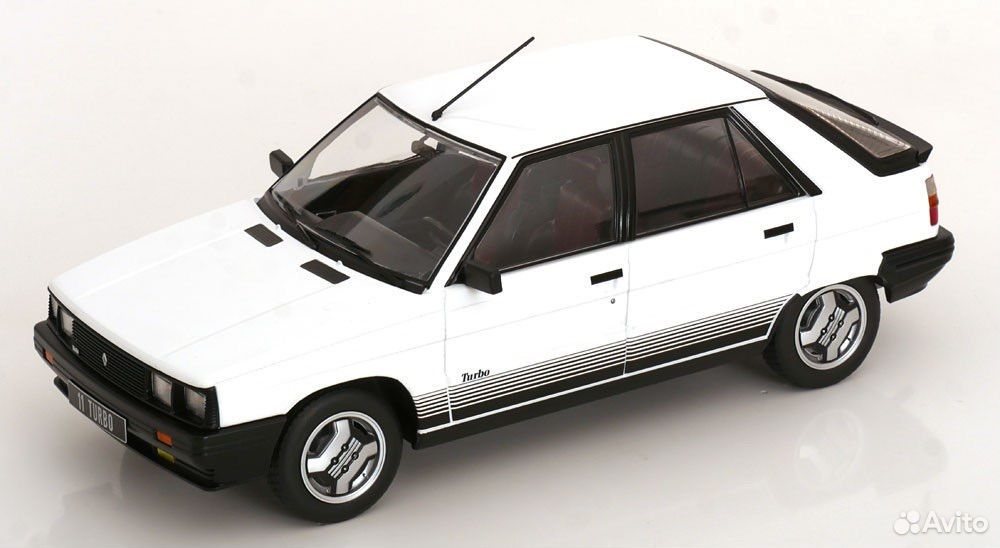 Коллекционная модель Renault 11 Turbo 1985 White 1:18 MCG