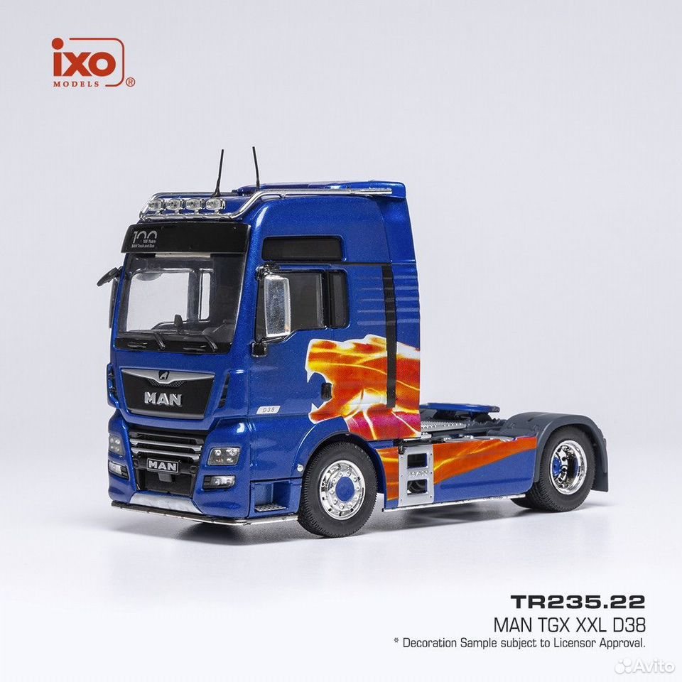 Коллекционная модель седельного тягача MAN TGX XXL D38 2020 1:43