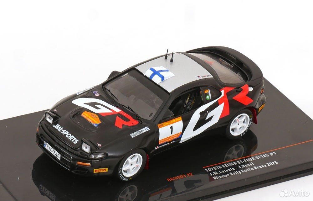 Коллекционная модель Toyota Celica Turbo 4WD 1:43