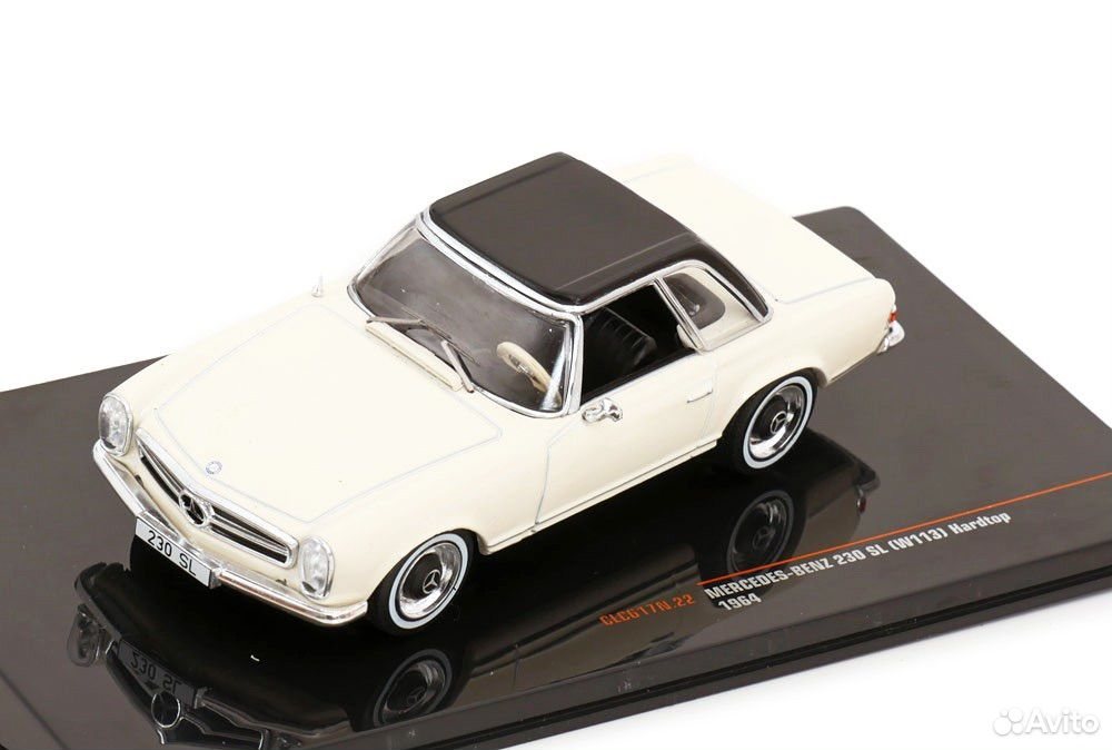 Коллекционная модель Mercedes-Benz 230SL "Pagoda" Hardtop 1964 1:43