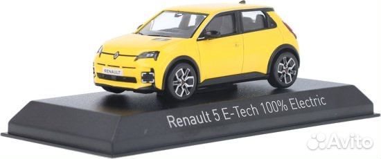 Коллекционная модель Renault 5 E-Tech 100% Electric 2024 1:43