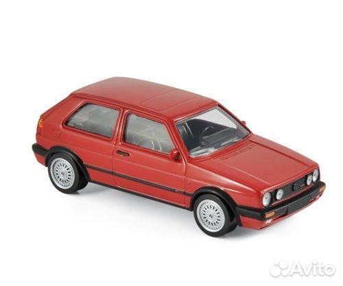 Коллекционная модель VW Golf II GTI G60 1990 Red 1:43 Norev