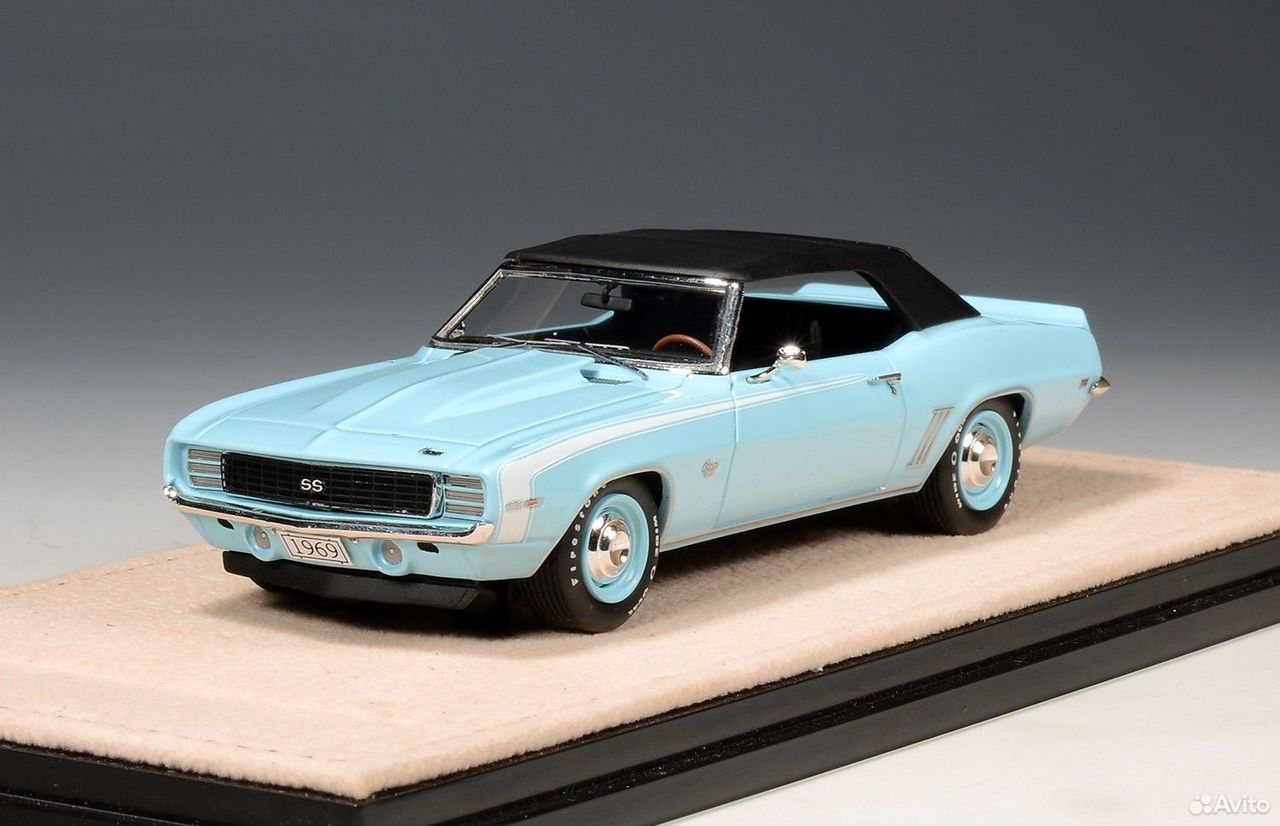 Коллекционная модель Chevrolet Camaro RS SS Convertible 1969 1:43