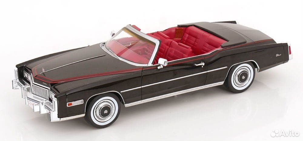 Коллекционная модель Cadillac Eldorado Convertible 1976 1:18 MCG