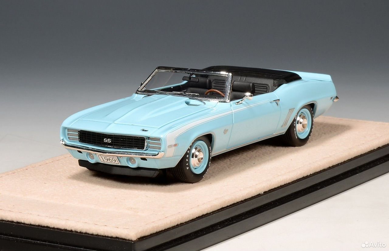 Коллекционная модель Chevrolet Camaro RS SS Convertible 1969 1:43