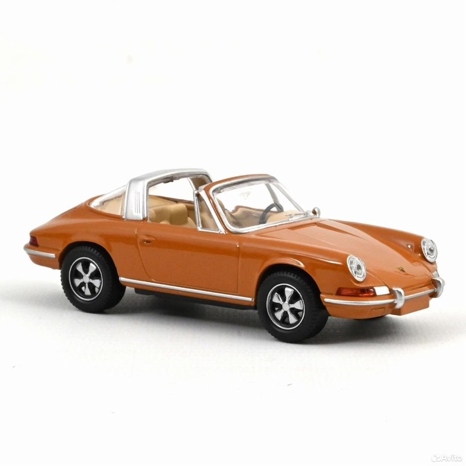 Коллекционная модель Porsche 911 Targa (Type 901) 1969 Brown 1:43