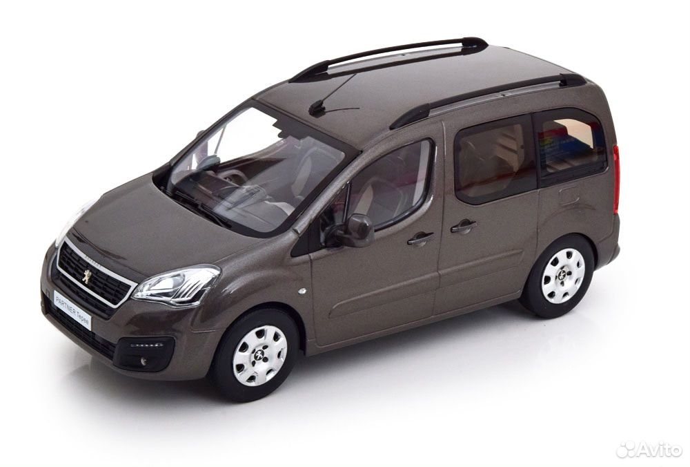 Коллекционная модель Peugeot Partner 2016 Moka Brown 1:18 Norev